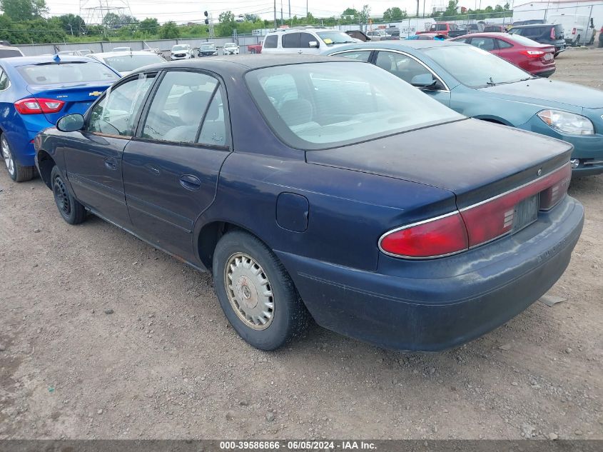 2000 Buick Century Custom VIN: 2G4WS52J4Y1200494 Lot: 39586866