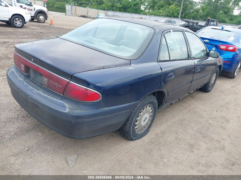 2000 Buick Century Custom VIN: 2G4WS52J4Y1200494 Lot: 39586866