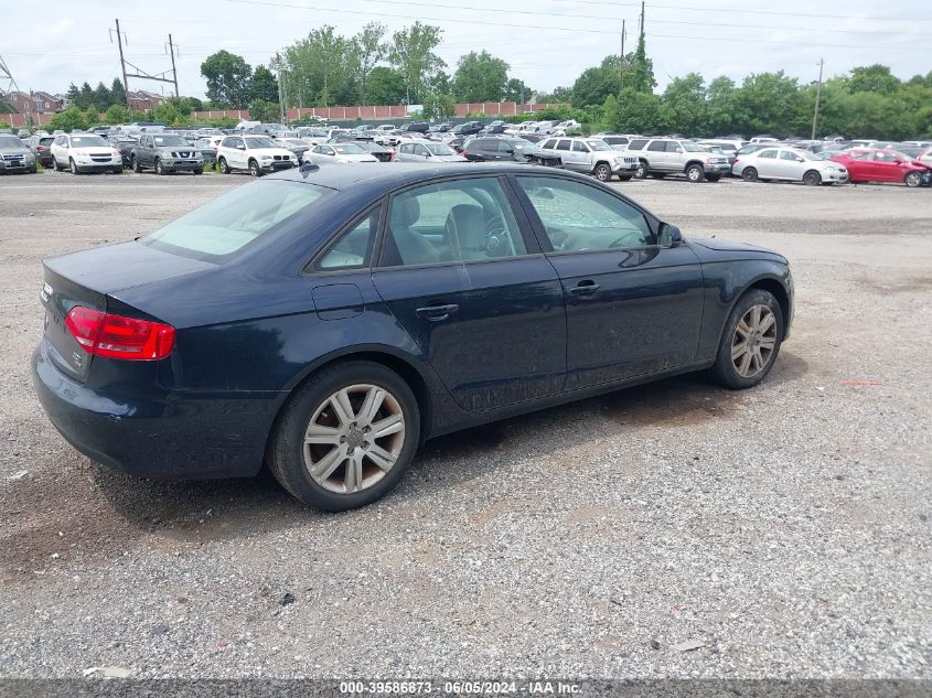 WAUBFAFL4AN045944 | 2010 AUDI A4