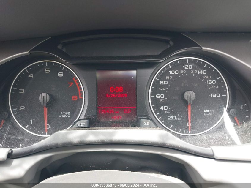 2010 Audi A4 2.0T Premium VIN: WAUBFAFL4AN045944 Lot: 39586873