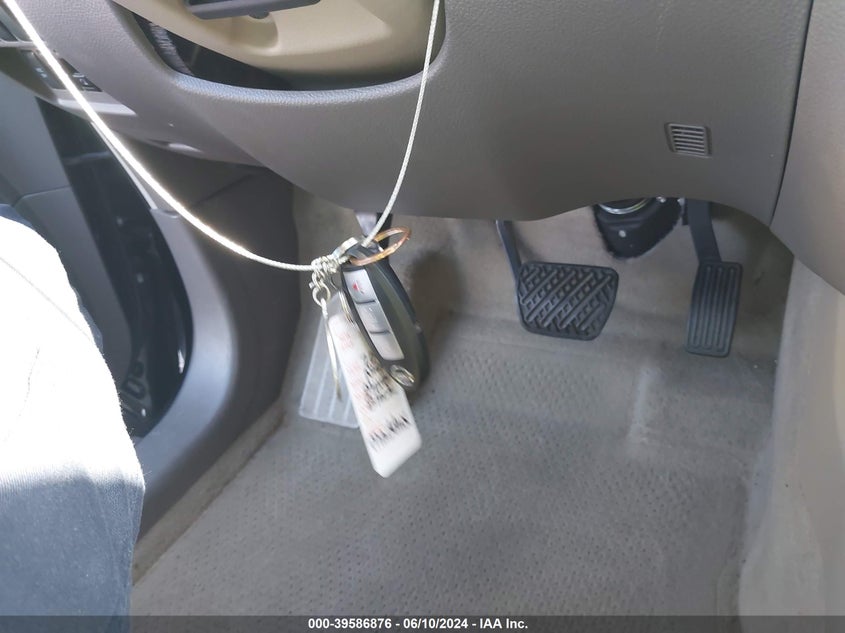 2010 Nissan Murano Sl VIN: JN8AZ1MU5AW019921 Lot: 39586876