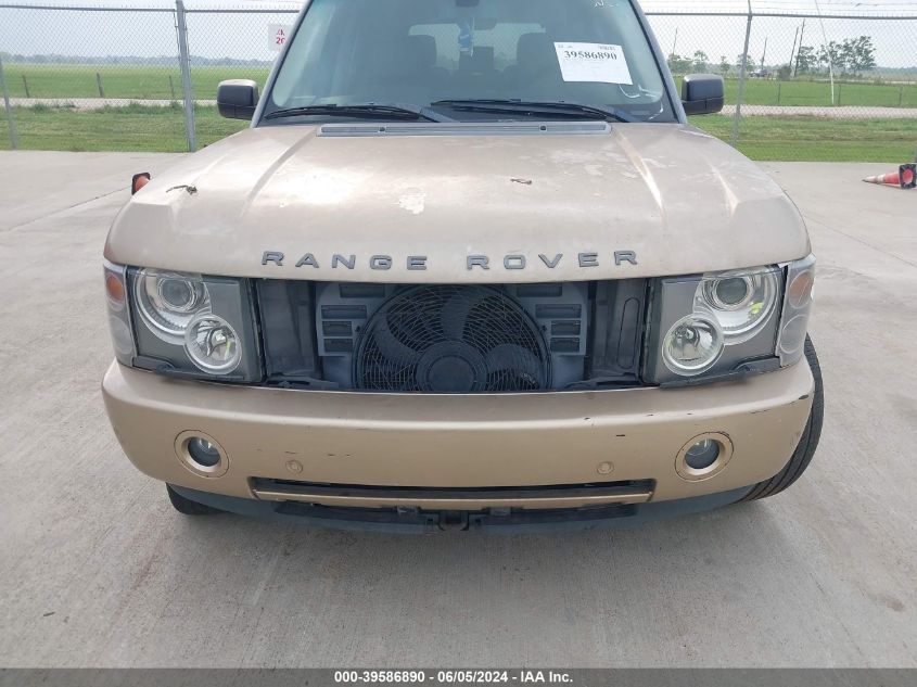 2005 Land Rover Range Rover Hse VIN: SALME11455A196845 Lot: 39586890