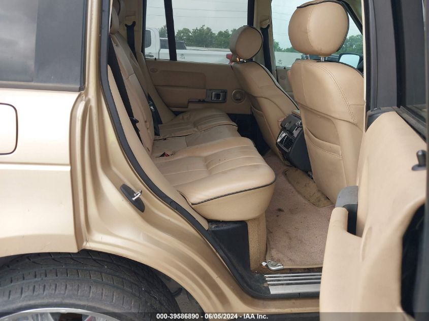 2005 Land Rover Range Rover Hse VIN: SALME11455A196845 Lot: 39586890