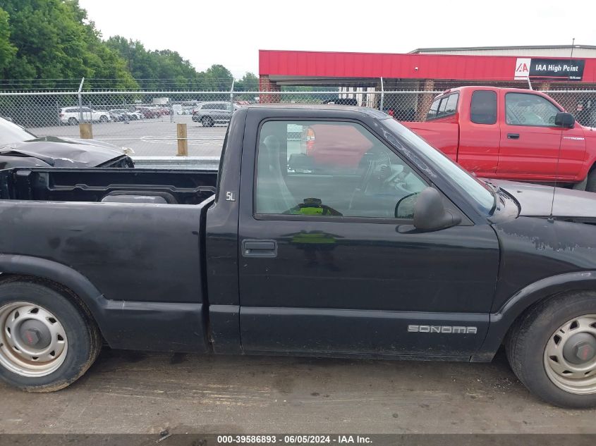 1998 GMC Sonoma Sl VIN: 1GTCS1442W8517949 Lot: 39586893