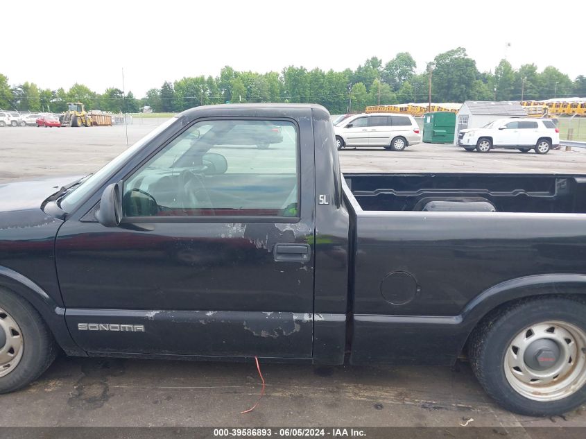 1998 GMC Sonoma Sl VIN: 1GTCS1442W8517949 Lot: 39586893