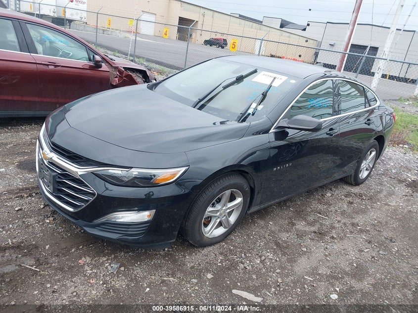 VIN 1G1ZB5ST4LF001121 2020 CHEVROLET MALIBU FWD LS