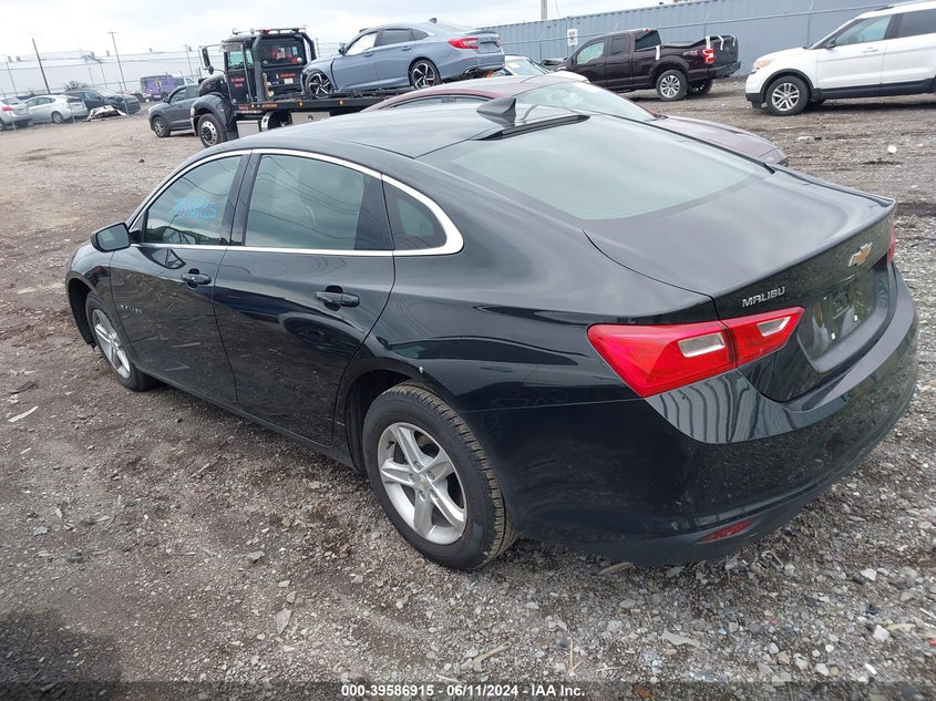 VIN 1G1ZB5ST4LF001121 2020 CHEVROLET MALIBU FWD LS