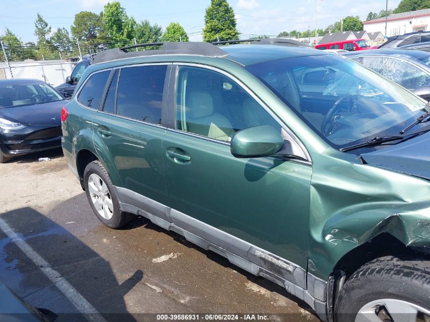 2010 Subaru Outback 2.5I Limited VIN: 4S4BRCJC7A3347538 Lot: 39586931