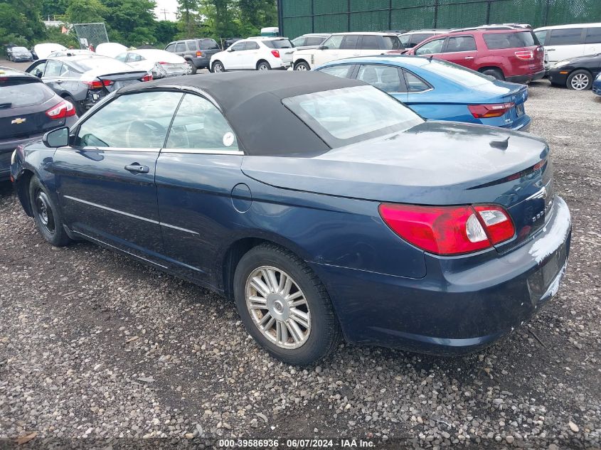 2008 Chrysler Sebring Touring VIN: 1C3LC55R48N624394 Lot: 39586936