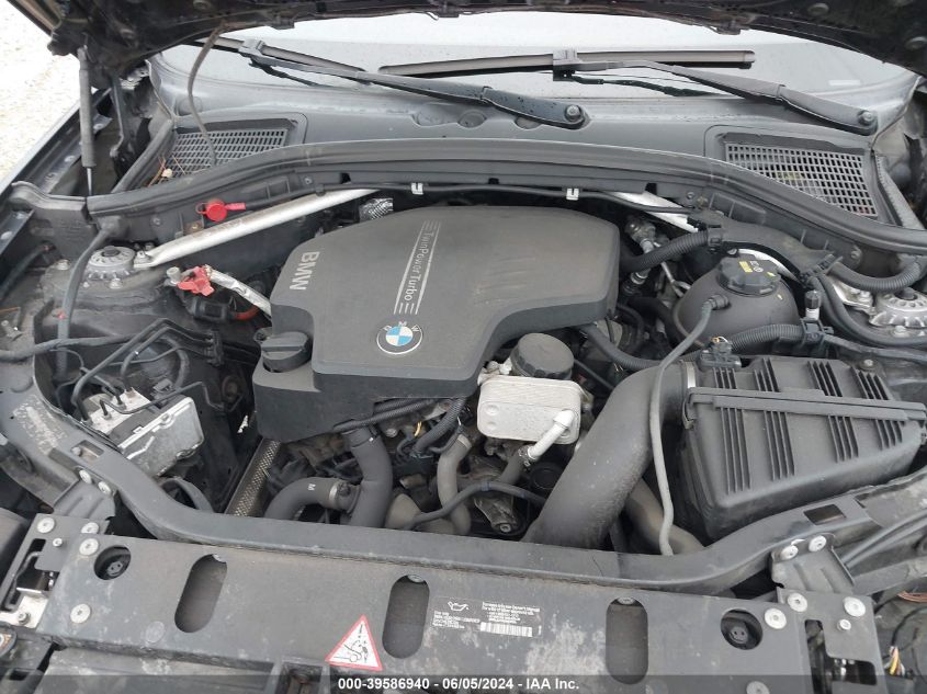 2015 BMW X3 xDrive28I VIN: 5UXWX9C52F0D44943 Lot: 39586940