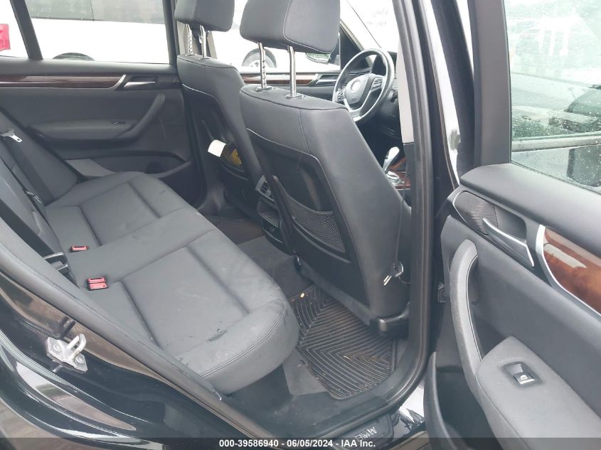 2015 BMW X3 xDrive28I VIN: 5UXWX9C52F0D44943 Lot: 39586940