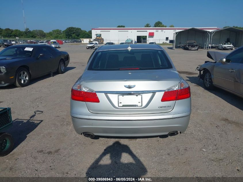 2009 Hyundai Genesis 3.8 VIN: KMHGC46EX9U035601 Lot: 39586943