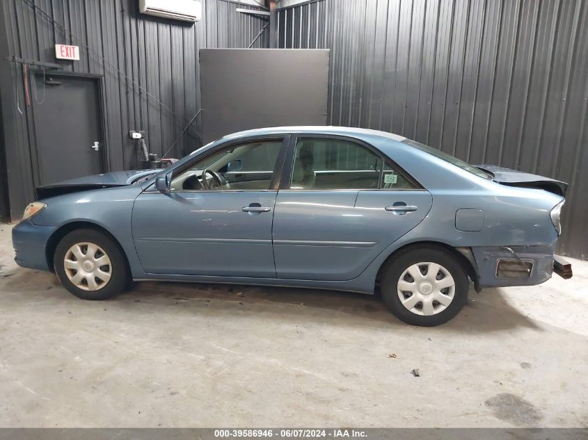 2003 Toyota Camry Le VIN: 4T1BE32K03U780410 Lot: 39586946