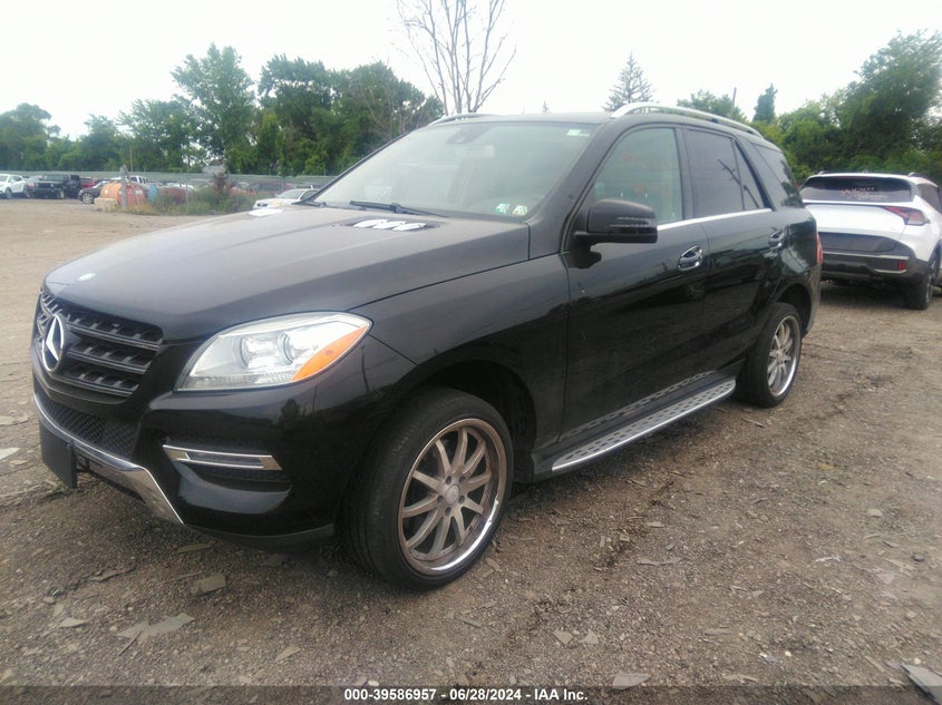 2013 Mercedes-Benz Ml 350 4Matic VIN: 4JGDA5HB2DA234699 Lot: 39586957