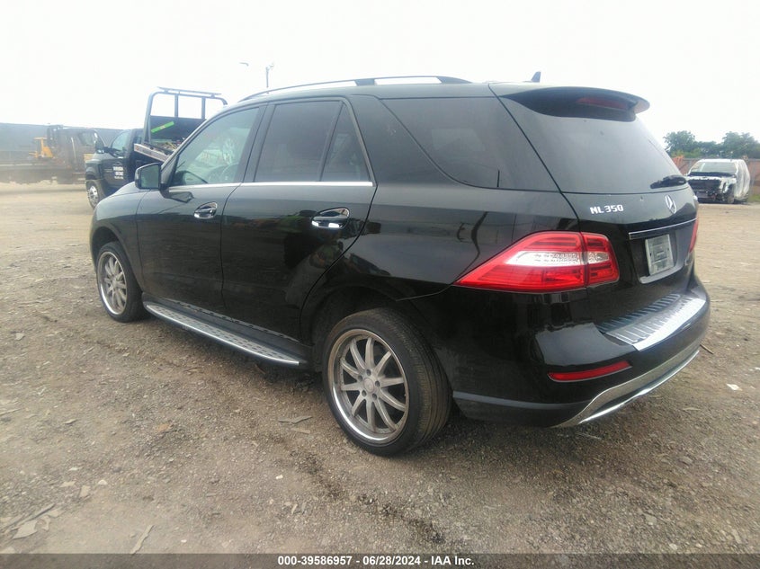 2013 Mercedes-Benz Ml 350 4Matic VIN: 4JGDA5HB2DA234699 Lot: 39586957