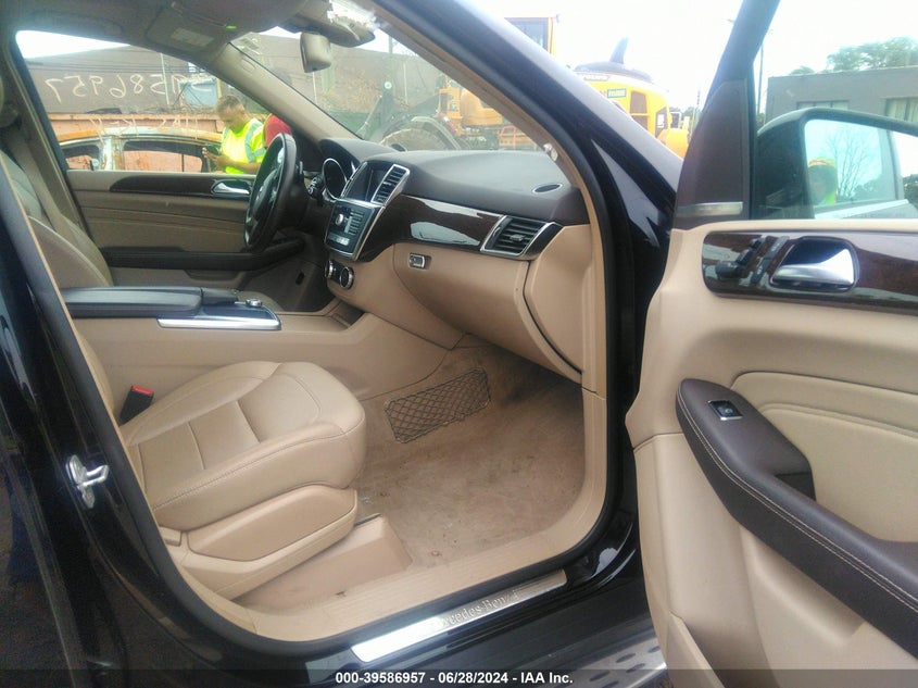 2013 Mercedes-Benz Ml 350 4Matic VIN: 4JGDA5HB2DA234699 Lot: 39586957