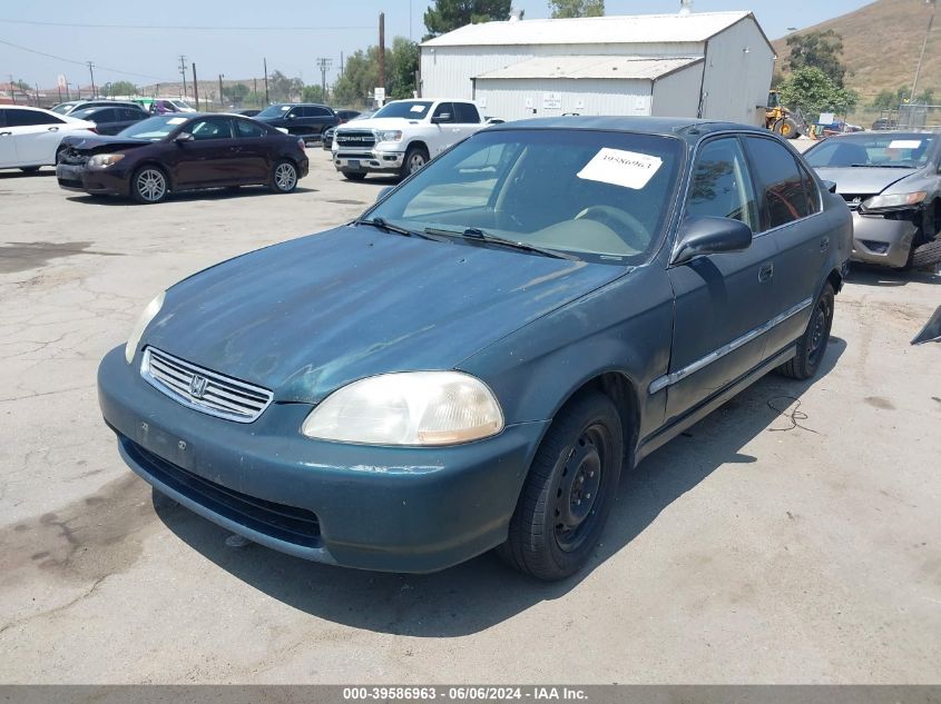 1997 Honda Civic Lx VIN: 2HGEJ667XVH504490 Lot: 39586963