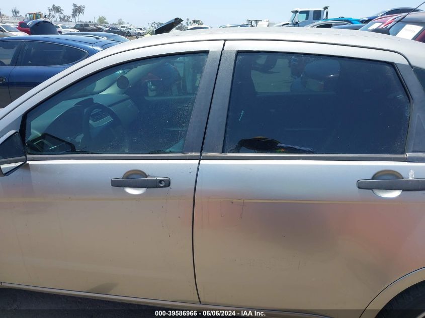 2008 Ford Focus Se/Ses VIN: 1FAHP35N48W288396 Lot: 39586966