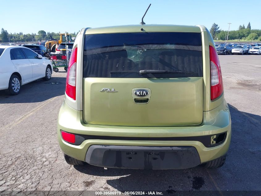 2012 Kia Soul + VIN: KNDJT2A60C7379541 Lot: 39586979