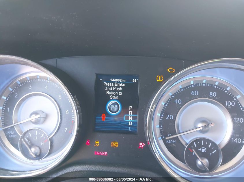 2014 Chrysler 300 VIN: 2C3CCAAG7EH289312 Lot: 39586982