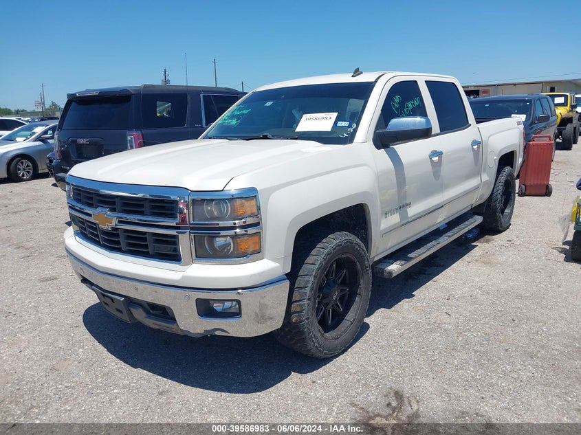 2014 CHEVROLET SILVERADO 1500 K1500 LTZ - 3GCUKSEC0EG112505