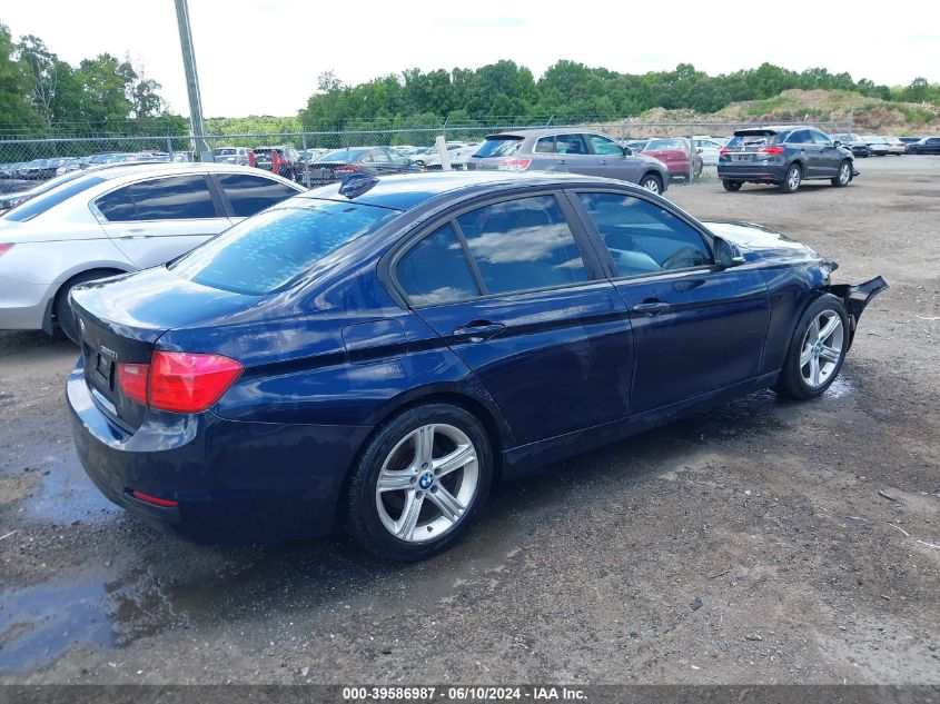 2013 BMW 320I VIN: WBA3B1C54DK130052 Lot: 39586987