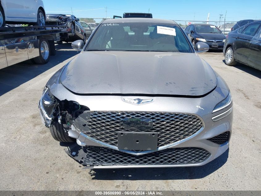 2023 Genesis G70 2.0T Awd VIN: KMTG34TA7PU130931 Lot: 39586990