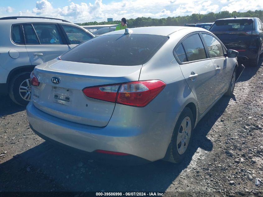 2015 Kia Forte Lx VIN: KNAFK4A66F5361076 Lot: 39586998