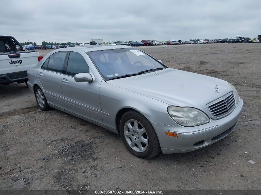 2001 Mercedes-Benz S 430 VIN: WDBNG70J71A149020 Lot: 39587002