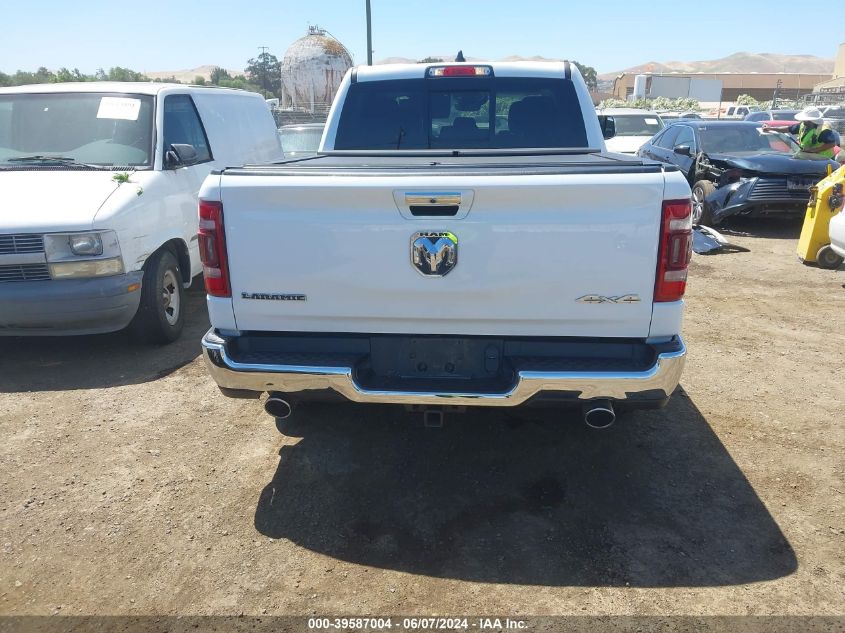 2022 Ram 1500 Laramie 4X4 5'7 Box VIN: 1C6SRFJM4NN263466 Lot: 39587004