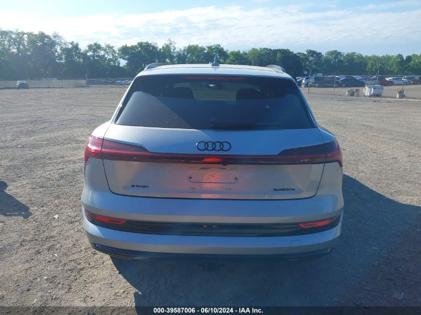 2022 Audi E-Tron Premium Quattro VIN: WA1AAAGE6NB045040 Lot: 39587006