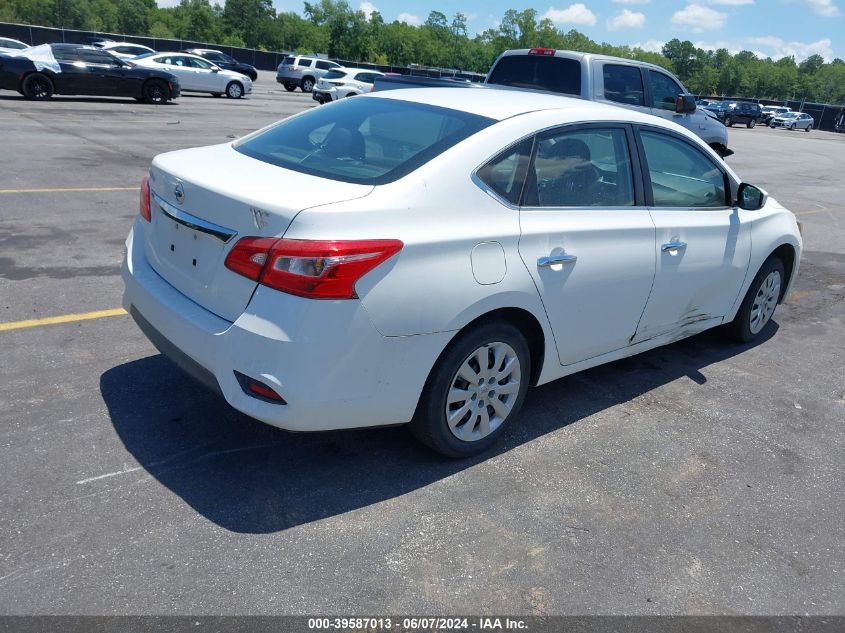 2016 Nissan Sentra Fe+ S/S/Sl/Sr/Sv VIN: 3N1AB7AP9GY293144 Lot: 39587013