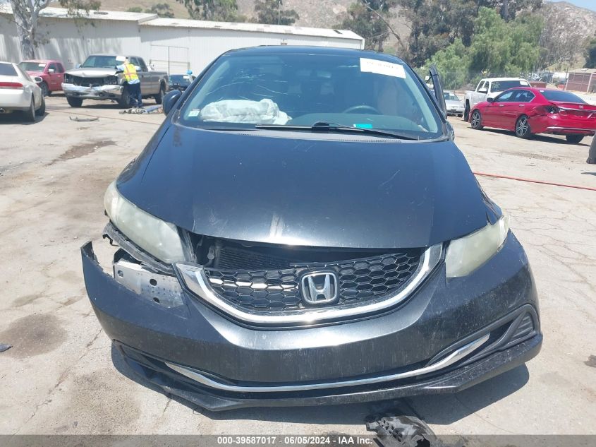 2013 Honda Civic Ex VIN: 19XFB2F84DE221501 Lot: 39587017