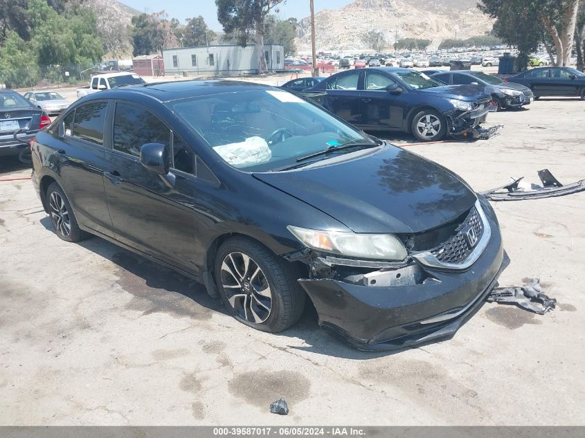 2013 Honda Civic Ex VIN: 19XFB2F84DE221501 Lot: 39587017