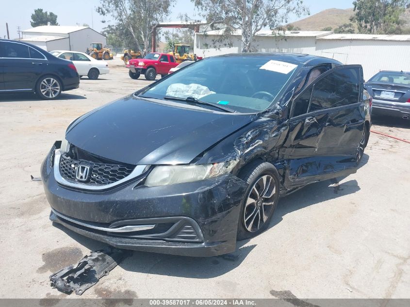 2013 Honda Civic Ex VIN: 19XFB2F84DE221501 Lot: 39587017