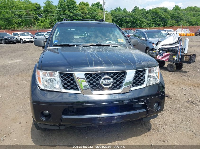 2006 Nissan Pathfinder Le VIN: 5N1AR18W06C676279 Lot: 39587022