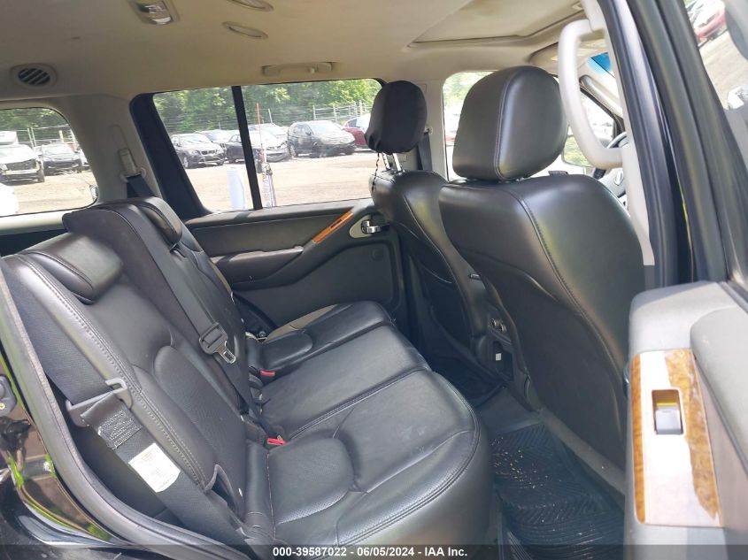 2006 Nissan Pathfinder Le VIN: 5N1AR18W06C676279 Lot: 39587022