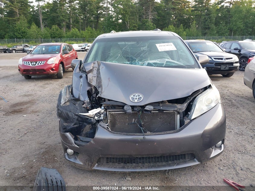 2012 Toyota Sienna Xle V6 8 Passenger VIN: 5TDYK3DC4CS231262 Lot: 39587024