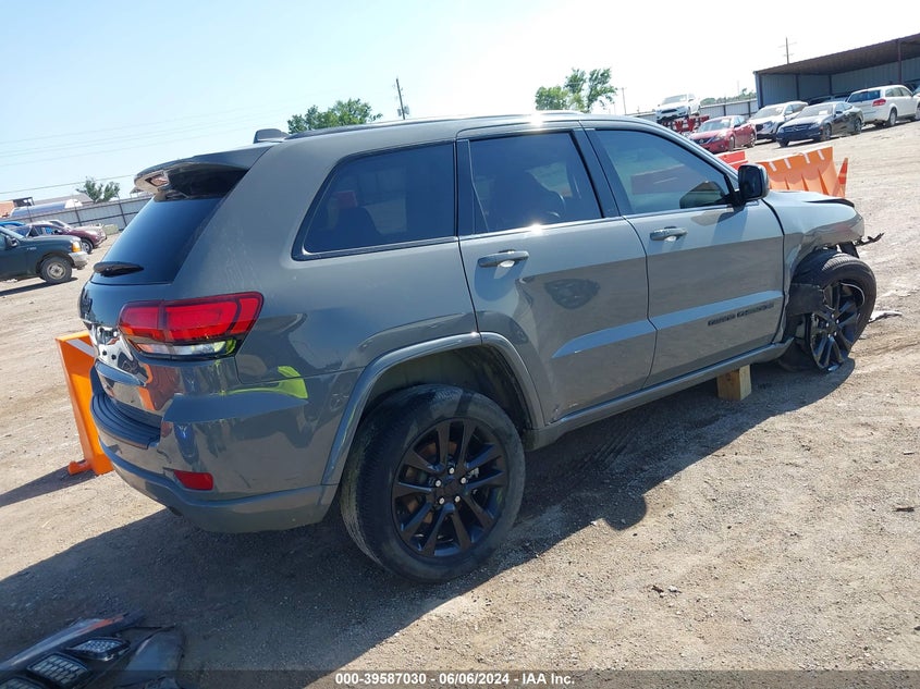 VIN 1C4RJFAGXMC675166 2021 JEEP GRAND CHEROKEE LAREDO X 4X4