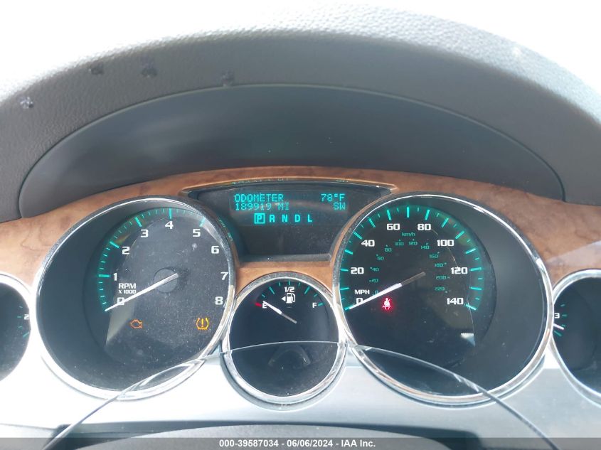 2010 Buick Enclave 1Xl VIN: 5GALVBED8AJ160548 Lot: 39587034