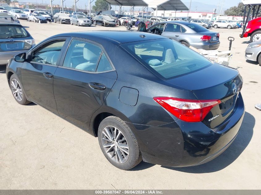 2017 Toyota Corolla Le VIN: 5YFBURHE1HP631259 Lot: 39587047