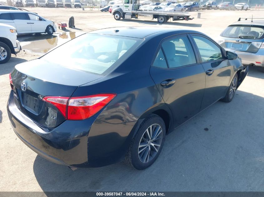 2017 Toyota Corolla Le VIN: 5YFBURHE1HP631259 Lot: 39587047