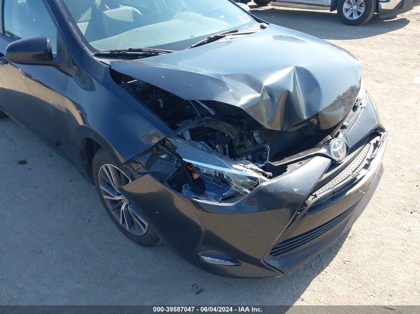 2017 Toyota Corolla Le VIN: 5YFBURHE1HP631259 Lot: 39587047