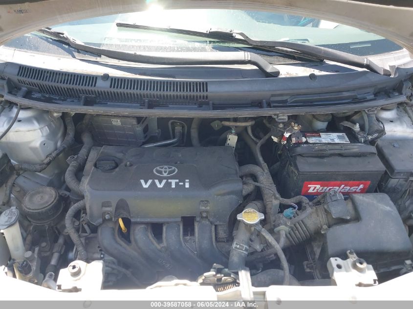 2008 Toyota Yaris VIN: JTDBT923281223058 Lot: 39587058