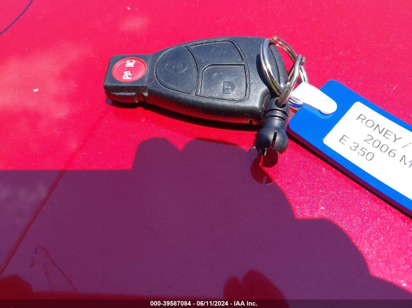 2006 Mercedes-Benz E 350 VIN: WDBUF56J36A816599 Lot: 39587084