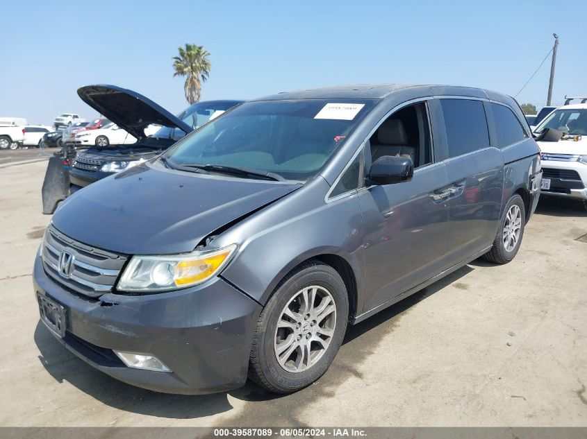 2011 Honda Odyssey Ex-L VIN: 5FNRL5H64BB086194 Lot: 39587089