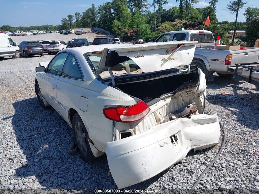 2000 Toyota Camry Solara Sle V6 VIN: 2T1CF28P9YC376528 Lot: 39587093