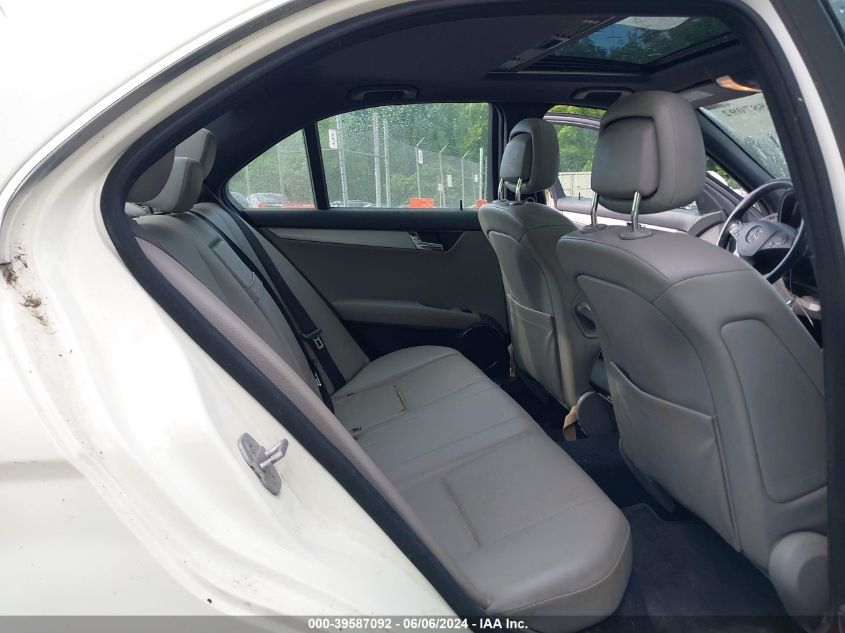 2008 Mercedes-Benz C 300 Luxury 4Matic/Sport 4Matic VIN: WDDGF81X18F130679 Lot: 39587092