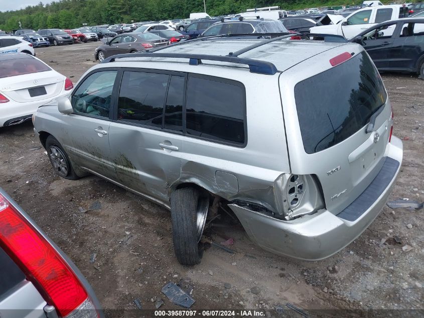 JTEEP21A350125078 2005 Toyota Highlander V6