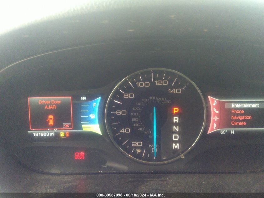 2011 Ford Edge Limited VIN: 2FMDK3KC7BBA96162 Lot: 39587098